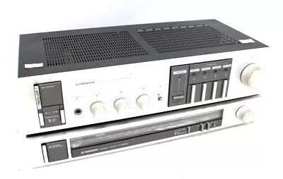 PIONEER Stereo Amplifier SA-540 & Stereo Tuner TX-540L In Silver/Black - D29 • £9.99