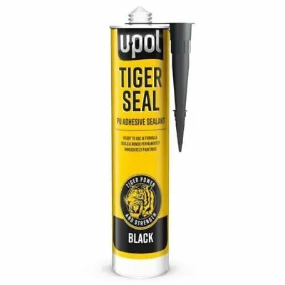 £9.95 • Buy U-POL Tiger Seal PU Adhesive Trim Sealant 310ml Multi Purpose Black TIG/NB