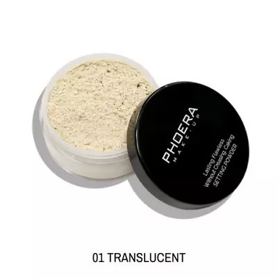 PHOERA No Filter Setting Loose Powder Bare Face Foundation Makeup Translucent 01 • £4.45