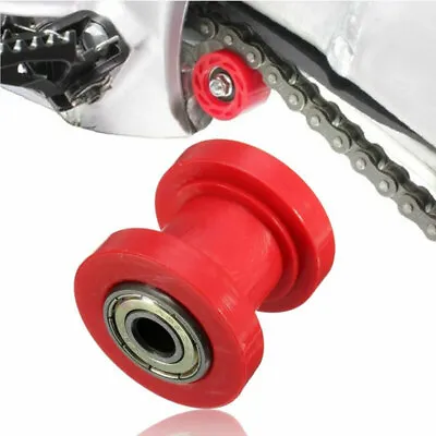 1pcs 8mm 10mm Chain Roller Slider Tensioner Wheel Guide Pit Dirt Bike Moto A*eh • £4.37