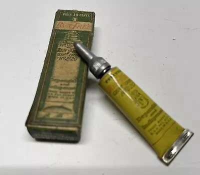 Vintage Pflueger Run Free Gear Grease No. 2120 With Original Box • $12