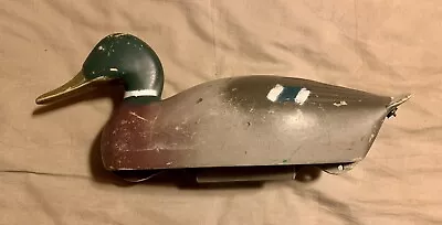 Vintage Duck Decoy Victor D-9 Animal Trap Company Hard Plastic Mallard Drake • $14.95
