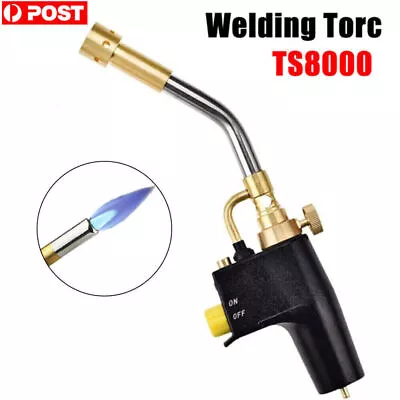 TS8000 Bernzomatic Style Blow Torch Kit Brazing Soldering Mapp Gas Map Propane • $83.40