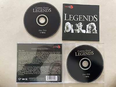 Capital Gold Legends (2001) Feat. Otis Reding Elton John The Animals Queen • £1