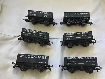 DAPOL OO GAUGE JOB LOT OF 6x PROMOTIONAL PRIVATE OWNER WAGONS - UNBOXED - READ ! • £59.99