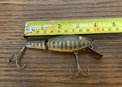 Vintage L&S Pike Master 30 Jointed Fishing Lure • $21.71
