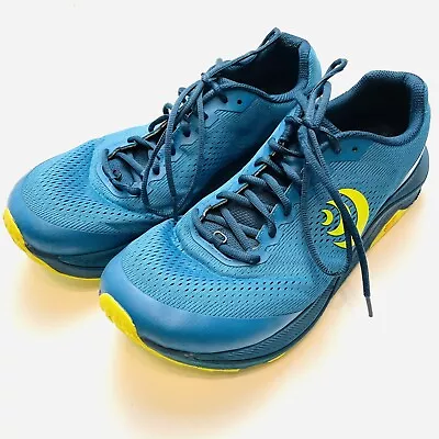 Topo Ultraventure 3 Athletic Shoes Mens 12 Blue Vibram Running Trail *No Insoles • $59.99