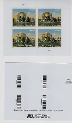 Scott 5667 Block Of 4 Palace Of Fine Arts Express Mail Stamps-Face Value $107.80 • $1