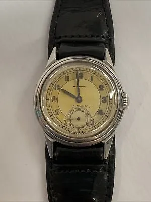 Vintage Movado Military 1940s Steel Mechanical Watch 470 *Switzerland* RARE!!! • $850