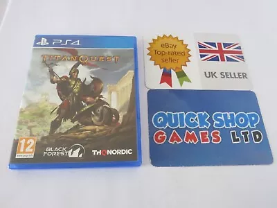 Titan Quest PS4 Uk Tracked Delivery + Extended Guarantee • $40.13