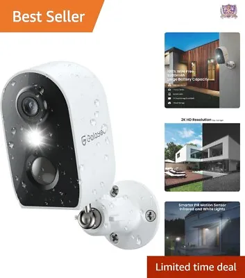 $65.97 • Buy Surveillance Camera - AI Motion Alert, Siren Spotlight, Color Night Vision
