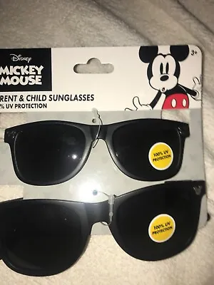 Disney Mickey Mouse Sunglasses Set Parent & Child Sunglass Set 100% UV NEW • $8.70