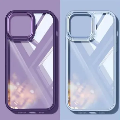 £3.99 • Buy Shockproof Clear Case For IPhone 14 13 12 11 Pro Max XR XS SE 7 8 PLUS Cover