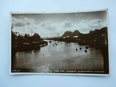 £2.75 • Buy Real Photo PC : View From Dumbarton Bridge (Morning)