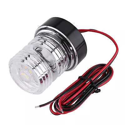 12V Marine Boat Yacht Navigation All Round 360° White LED Anchor Light • $16.16