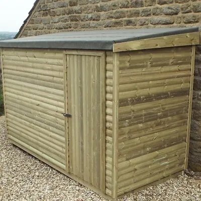Deluxe Royal Pent Loglap - Pressure Treated - T&G - Jons Sheds • £1091.67