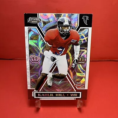 2002 Pacific Exclusive Kahlil Hill #8 Rookie RC • $1.05