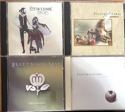 Fleetwood Mac - 4 Cd Lot - Behind Mask/time/rumours/greatest Hits - Cds • $17