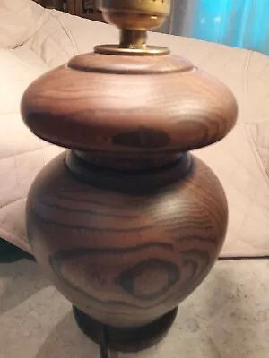 Vintage Mid Century Lamp Set Beautiful Wood • $250