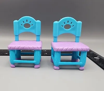 DORA THE EXPLORER TALKING DOLL HOUSE  Dining Room Kitchen Chair Set Replacement  • $9