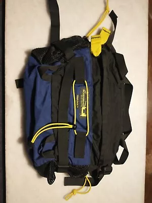 Mountainsmith Tour Hiking Day Lumbar Fanny Pack Bag Outdoor Blue/Black & Yellow • $35