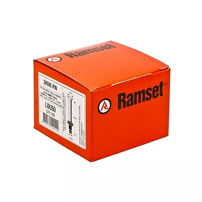 Ramset 3.8 X 50mm Nail Gun Drive Pins - 100 Pack For Concrete Masonry And Steel • $54.35