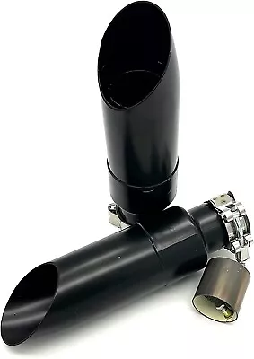 2008-2018 Moto Guzzi V7 III Radiant Cycles Shorty GP Exhaust BLACK Baffle Bundle • $144.99