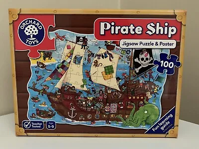 £5 • Buy Orchard Toys Pirate Ship Educational Children’s Jigsaw Puzzle. Immaculate.
