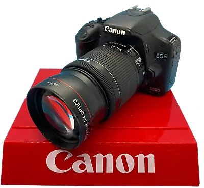 Canon Rebel Eos T5i T5 Af Telephoto Lens Works On All Canon Eos With 18-55 Lens  • $35.38