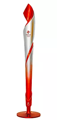 Beijing 2022 Winter Olympic Official Torch &Stand &Box &Certificate   H82CM • $2600