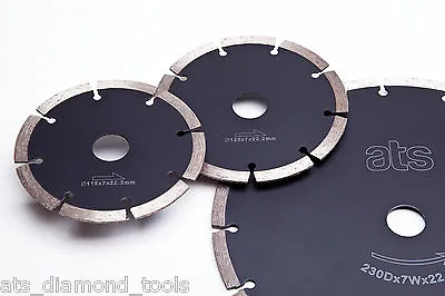 Diamond Segmented Premium Cutting Blade Discs Stone Concrete General Purpose • £33.88