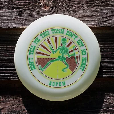 £10.71 • Buy SHAKEDOWN ASPEN  POSTER ART FRISBEE 175gm Glow Ultimate Disc / Grateful Dead