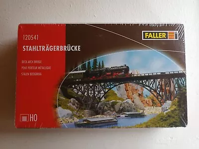 Faller 120541 Steel Girder Bridge Dimensions: 355 X 65 X 130 MM New Boxed 1:87 • £30