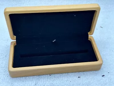 £0.01 • Buy Lovely New Old Stock Yard O Led Wooden Fountain Pen / Ballpoint Storage Box