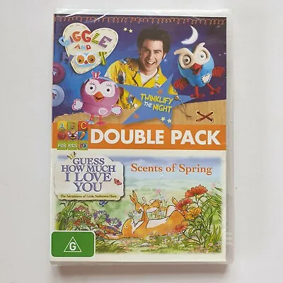 Giggle And Hoot + Guess How Much I Love You (DVD PAL Region 4) Double Pack • $19.95