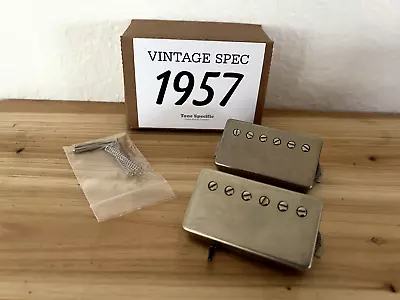 1957 Vintage Spec Gibson Pre-Sticker PAF Clone Humbucker Set By Tone Specific. • $315