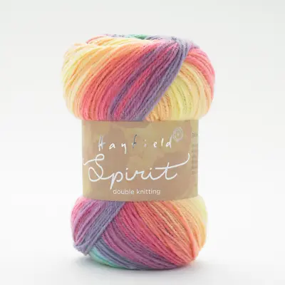 Sirdar Hayfield Spirit DK 100g Soft Acrylic 20% Wool Yarn Multi-coloured • £4.90