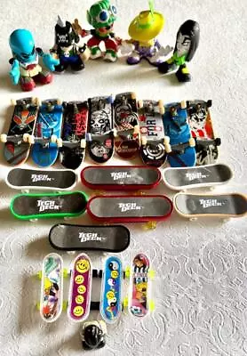 Mixed Lot Of 20 Spin Master Tech Deck Boards & Dudes • $19.95