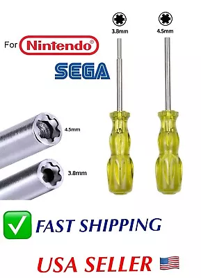 3.8mm+4.5mm Screwdriver Repair Tool Kit For Nintendo NES SNES N64 Sega Game Boy • $10.99