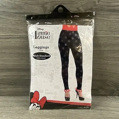 Disney Minnie Mouse Adult Standard Leggings Halloween Costume New • $27.99