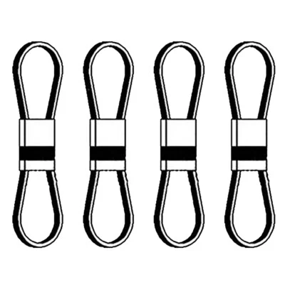 $131.99 • Buy 43301603 Vicon Disc Mower Set Of 4 Drive Belts CM165 CM216 CM240 CM167 92B