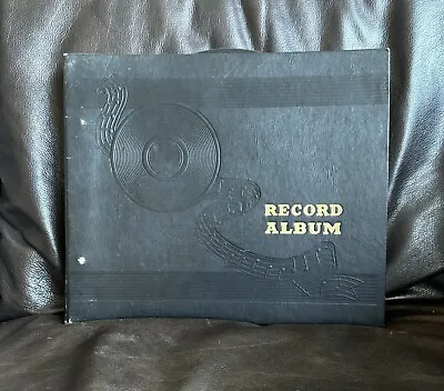 10 Vintage 78 RPM Records In Albums Storage Book - Captial & Columbia 20 Songs • $47.99