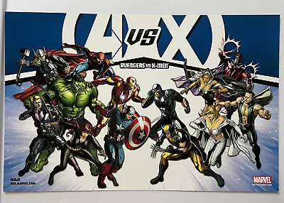 AvX The Avengers VS X-men Print Lithograph Retailer Promo Marvel Comics 2012 NM • $4