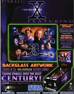 The X Files Pinball (SEGA) - CPU V3.04 Rom Upgrade NEW Sept 2023! • $13.95