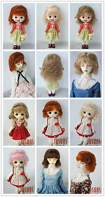 JD249 Cute Mohair BJD Wigs Lati OB11YOSD MSD SD Blythe Doll Hair Wholesale Wig • $25.69