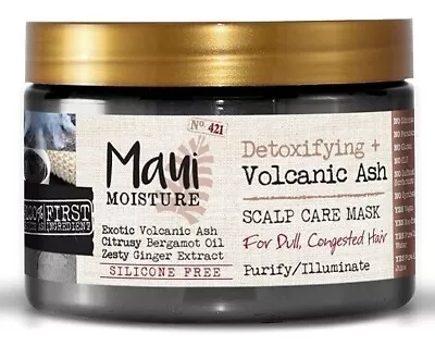 Maui Moisture Detoxifying Volcanic Ash Scalp Care Mask Coconut 12 Ounce  • $13.97