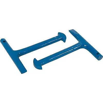 T Handle Manhole Lifter Keys Cast Iron D Shaped End 125mm Pack Of 2 • £7.92