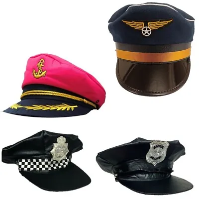 £6.99 • Buy Police Dress Hat Fancy Dress Police Cop Costume Policeman Accessory Hat