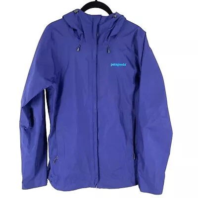 Patagonia Women’s Torrentshell Purple Hooded Full Zip Rain Jacket Purple M 83806 • $75