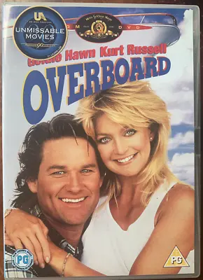 £6 • Buy Overboard DVD 1987 Romcom Comedy Movie Classic W/ Goldie Hawn + Kurt Russell